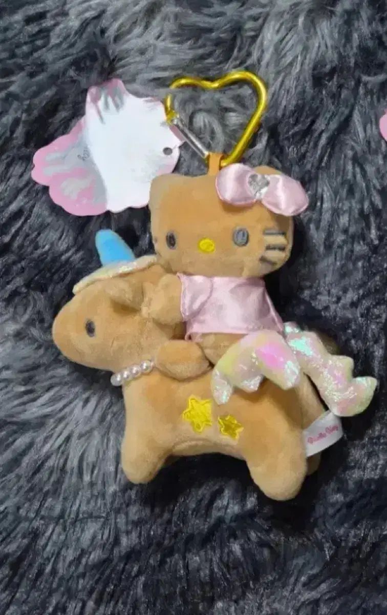 ハローキティ ユニコーン ぬいぐるみ キーホルダー ピンク ハロー