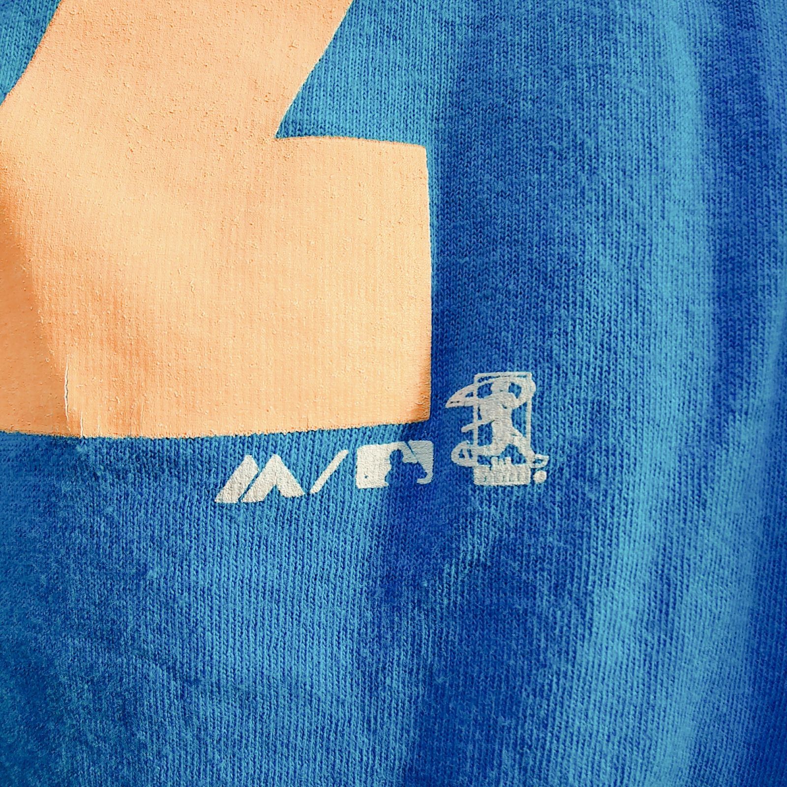 Majestic MLB Miami Marlins CRUZ 27 Tシャツ M ブルー マイアミ
