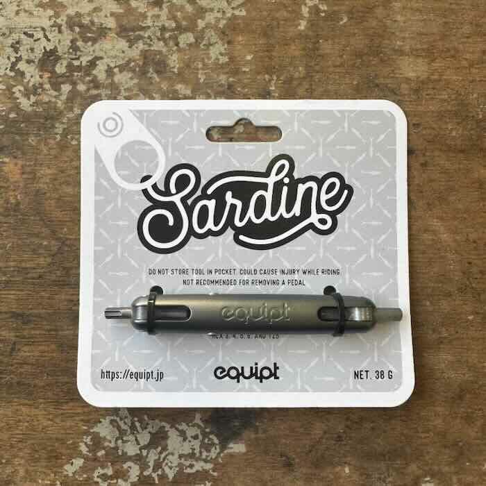 【最速発送】equipt　イクイプト Sardine サーディン Matte Slate 【携帯ツール】【5Function】【自転車】【修理】【工具】