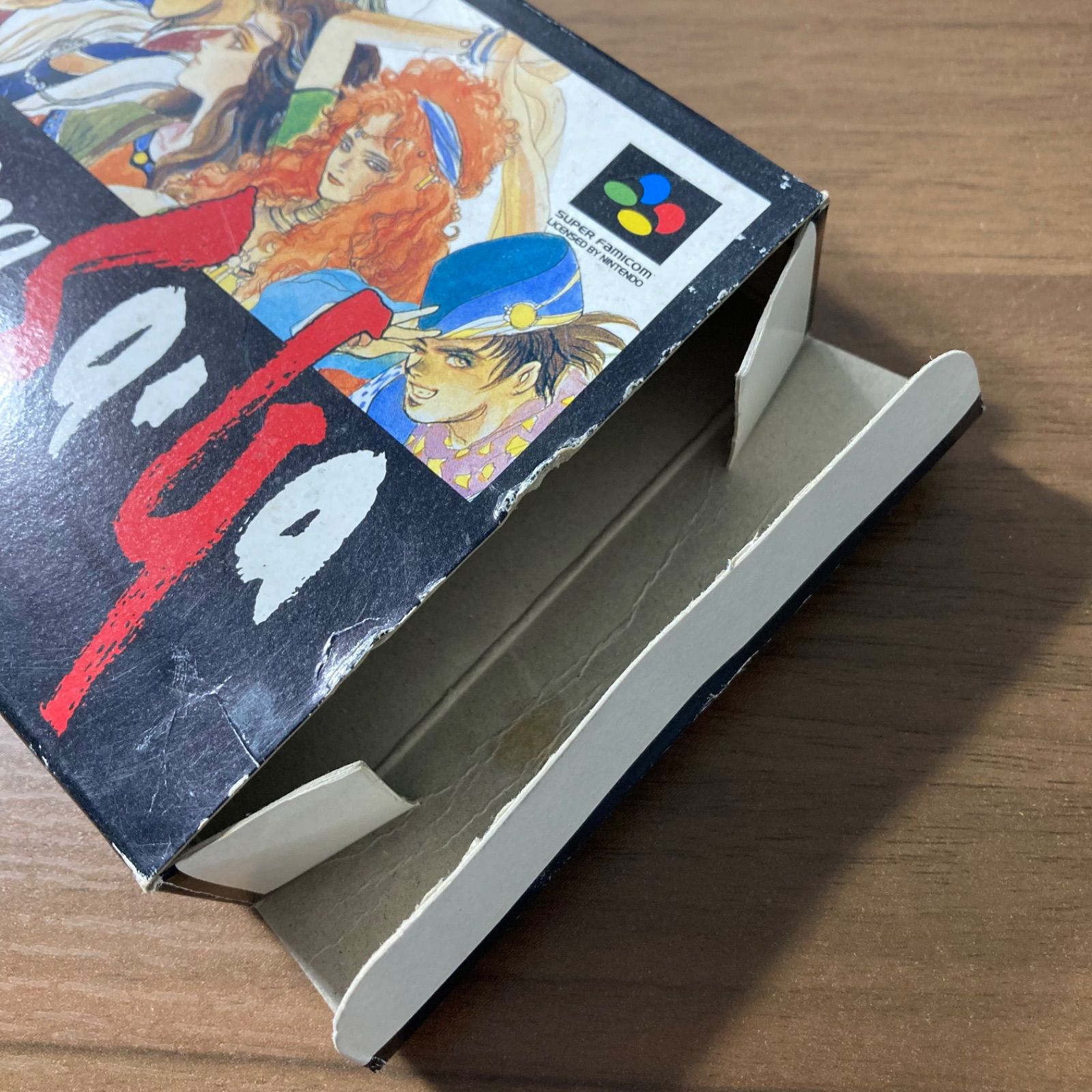 ロマンシング サ・ガ スーパーファミコン ソフト 箱付き 3-122 - メルカリ
