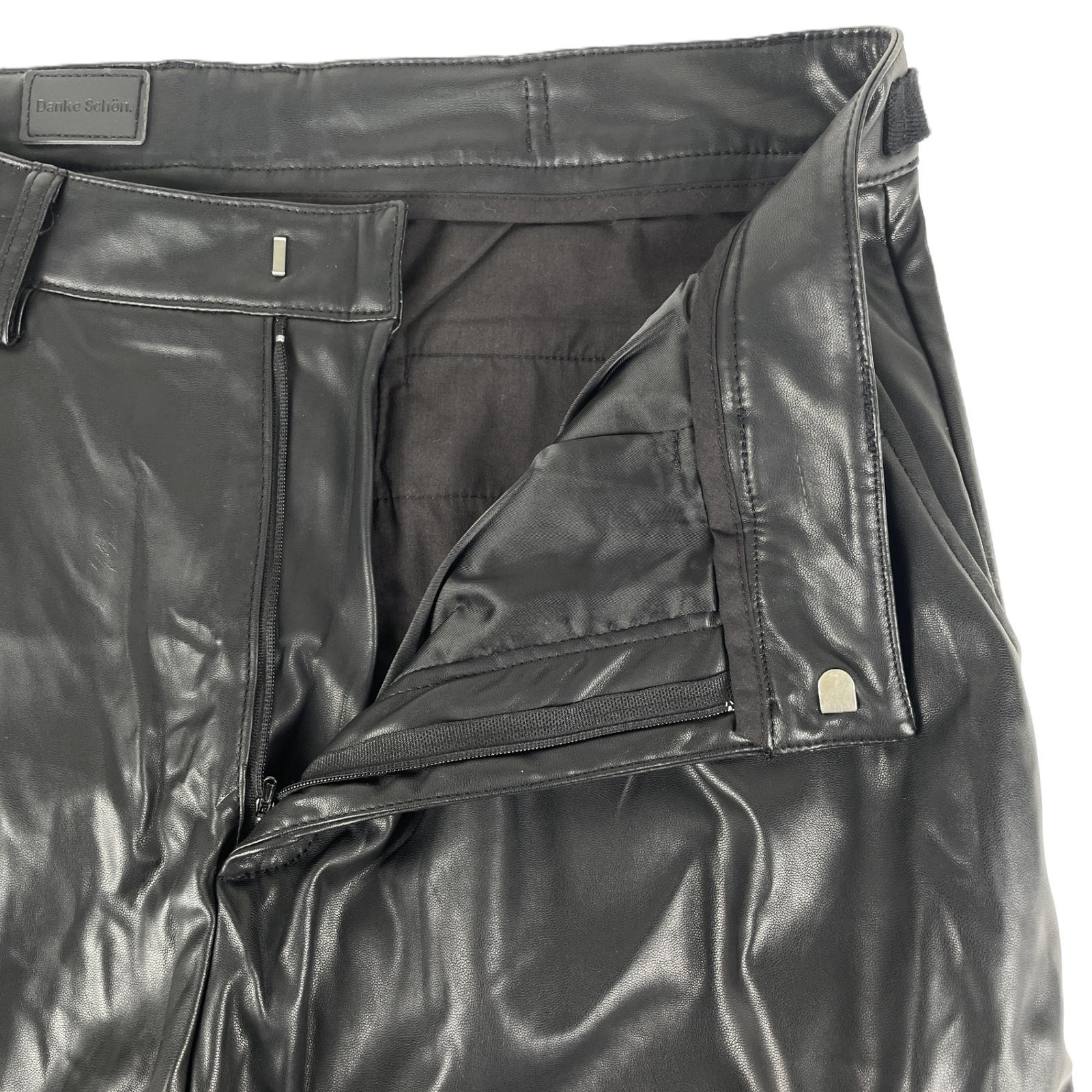 DANKE SCHON ダンケシェーン 21AW 21A-PTL031-DS フェイクレザーパンツ