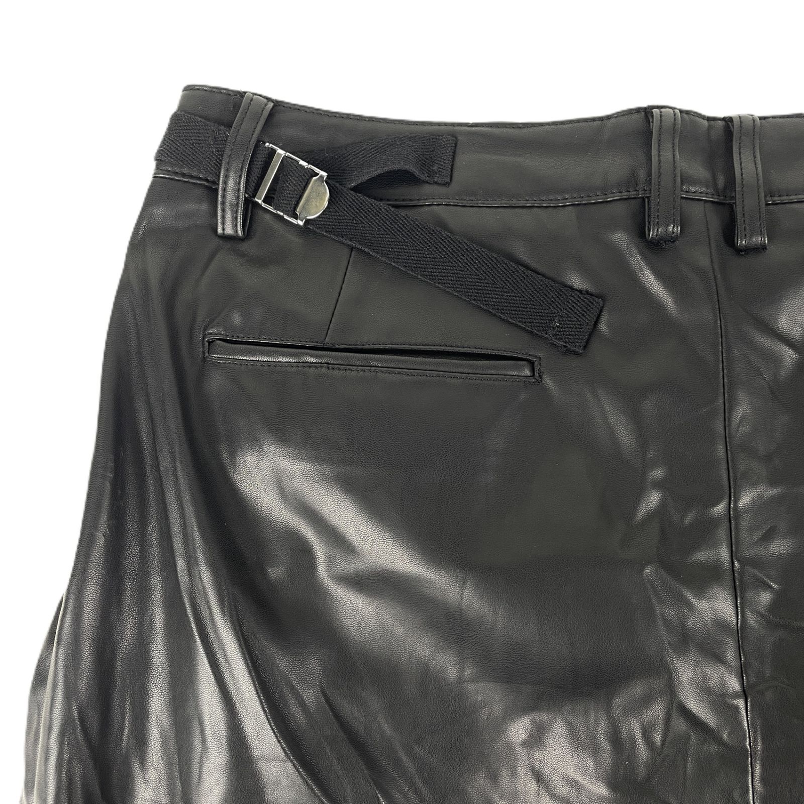 DANKE SCHON ダンケシェーン 21AW 21A-PTL031-DS フェイクレザーパンツ 