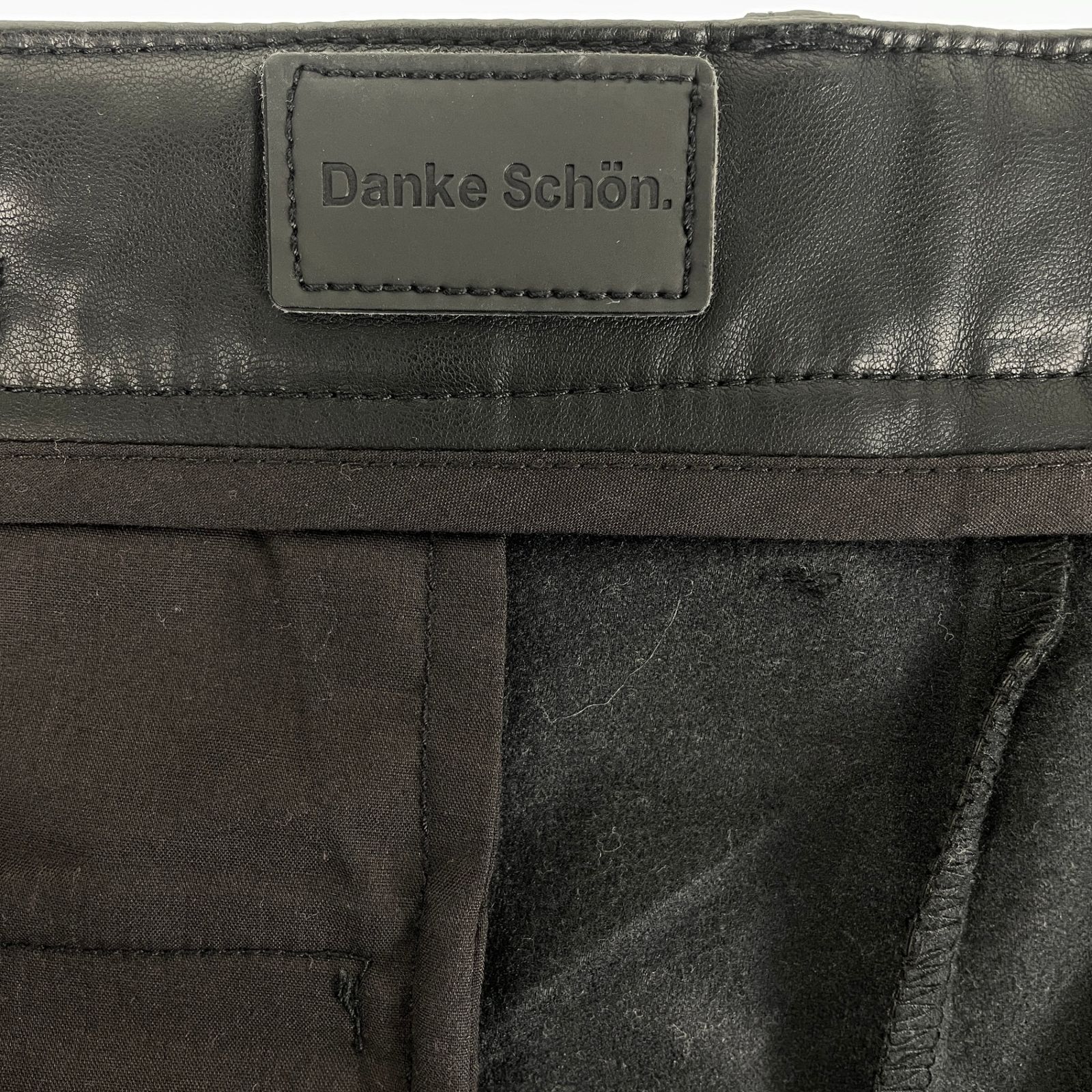 わんわん　ダンケシェーン・レザー　Mサイズ DANKE SCHON（ダンケシェーン） パンツ 「WEB＆DEPOT限定」DankeSchon