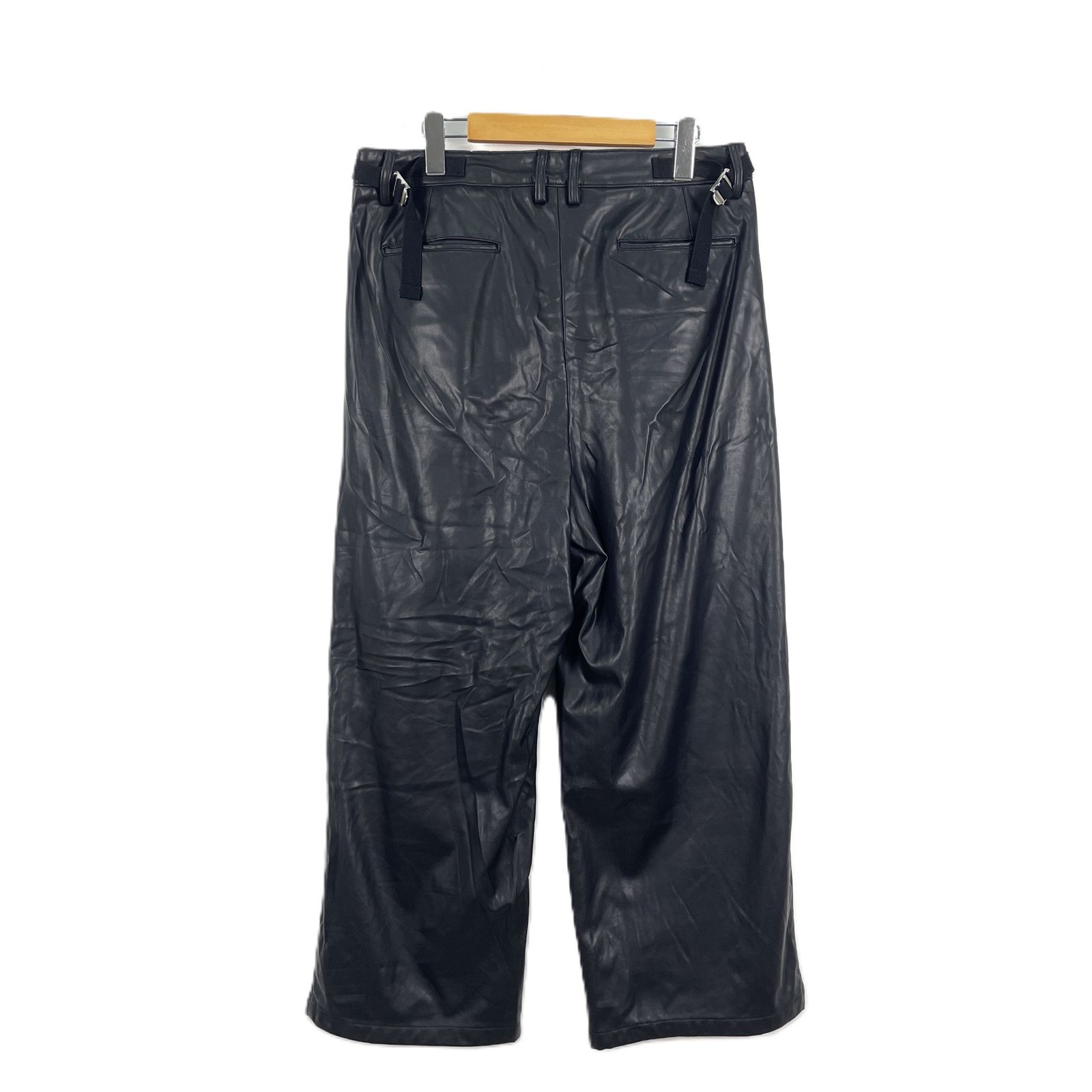 DANKE SCHON ダンケシェーン 21AW 21A-PTL031-DS フェイクレザーパンツ