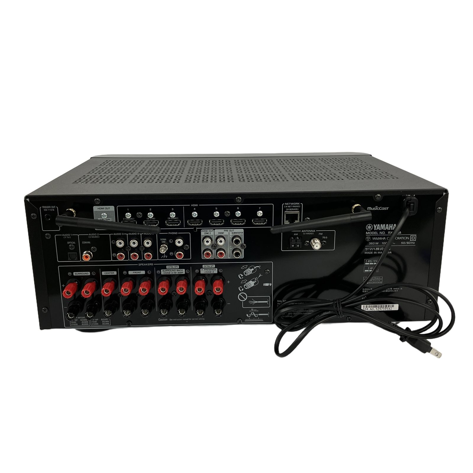 YAMAHA RX-V6A AVレシーバー アンプ オーディオ ヤマハ 音響機材 中古