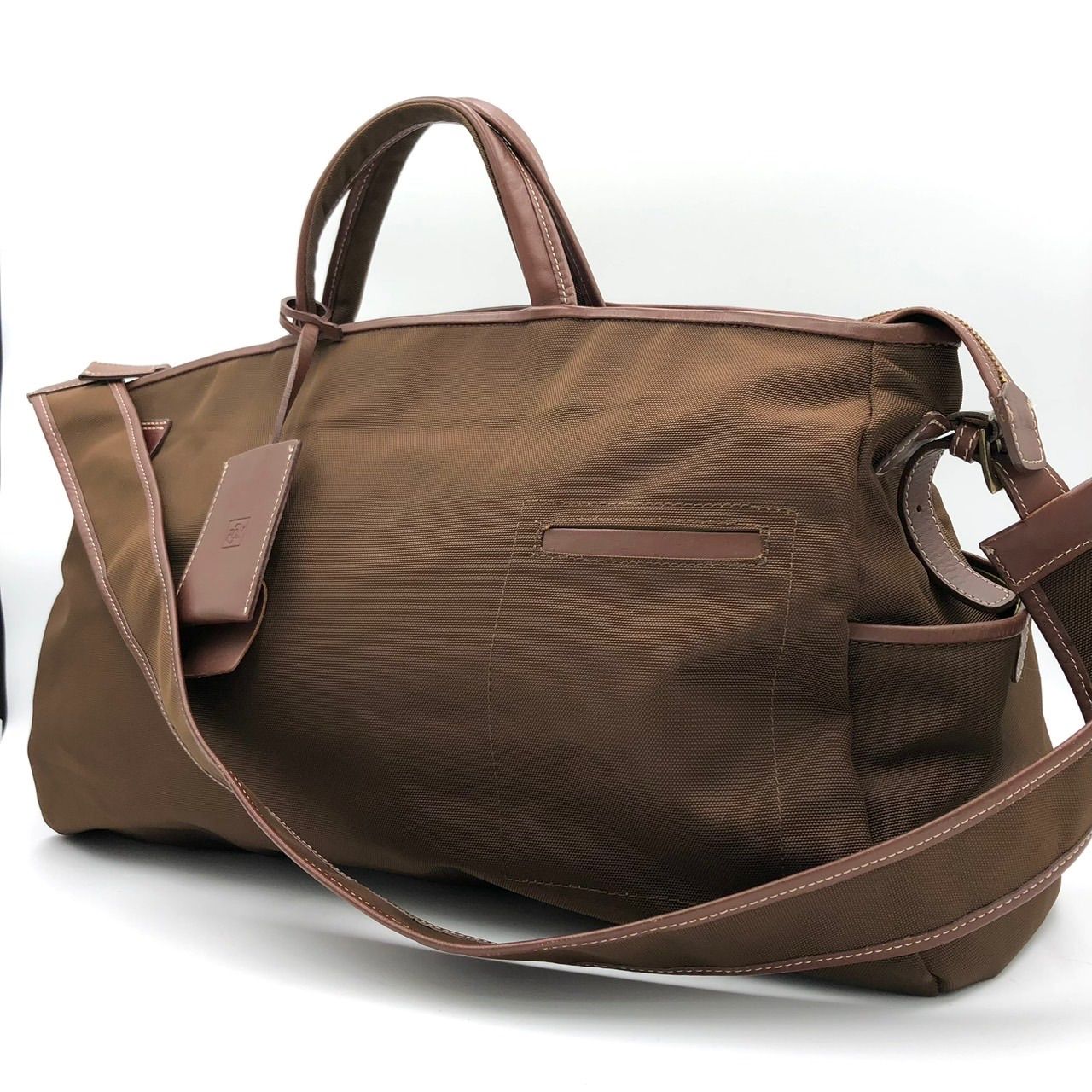 ゾーイ zoy ボストンバッグ　新品未使用 ZOY ゾーイ ボストンバッグ 2way ショルダーバッグ ブラウン ゴルフ