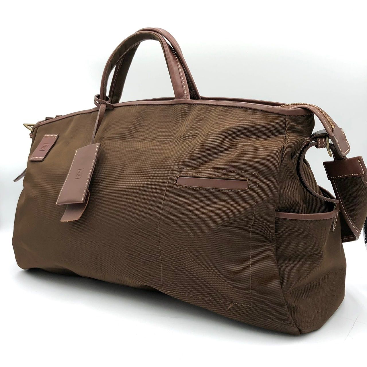 ZOY 2WAY ボストンバッグ ZOY ゾーイ ボストンバッグ 2way ショルダーバッグ ブラウン ゴルフ