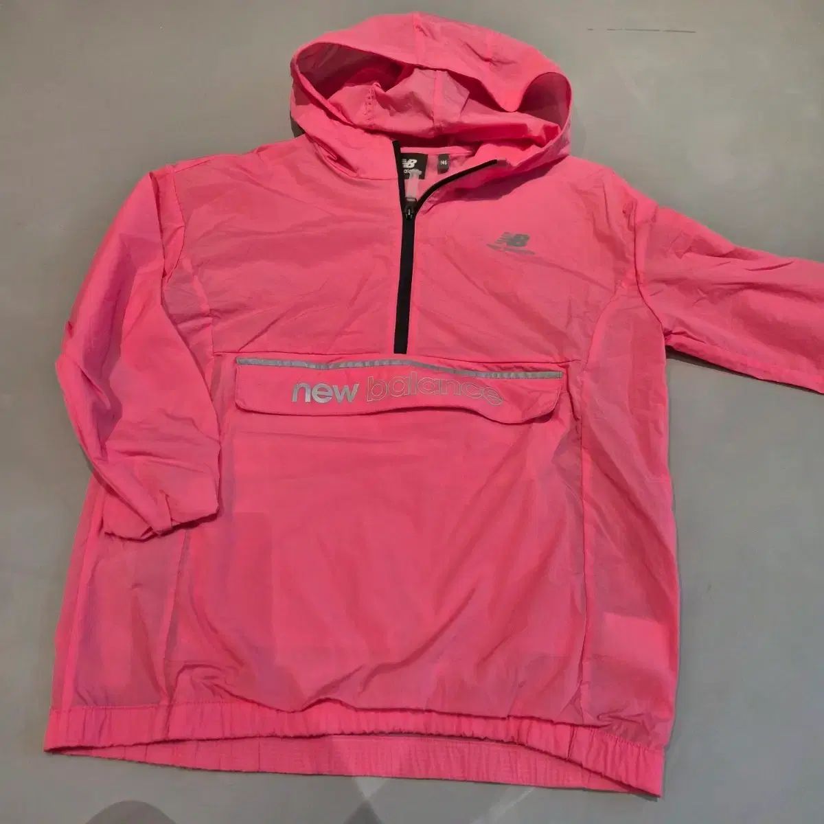 ニューバランス キッズ ピンク Anorak（アノラック） ウィンドブレーカー ジャケット