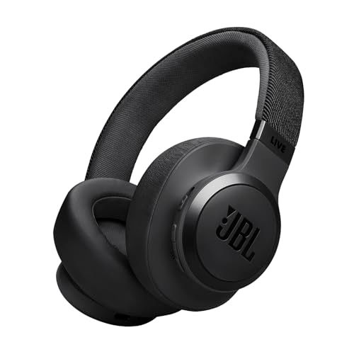 JBL LIVE 770 NC スタイル/デザイン/ハイブリッドノイズキャンセリング/Bluetooth対応/マルチポイント/オーバーイヤーヘッドホン/ブラック/JBLLIVE770NCBLK
