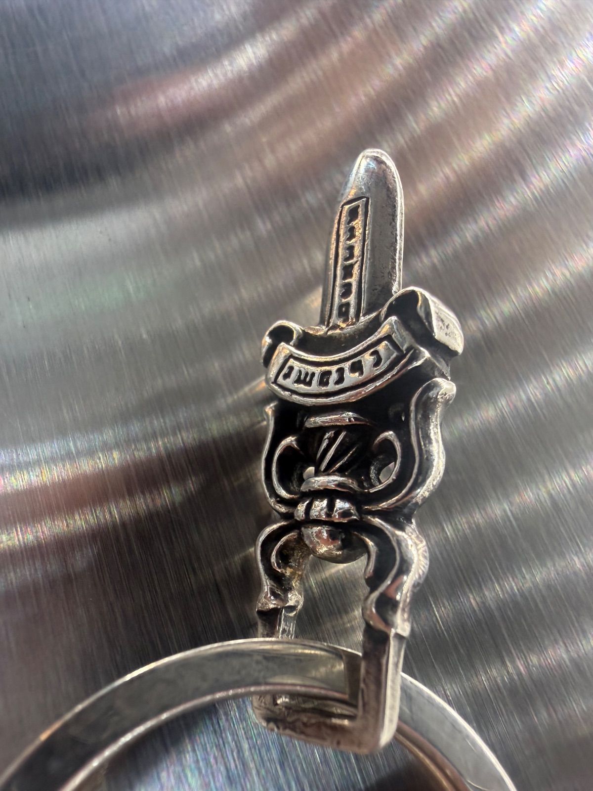 美品 CHROME HEARTS クロムハーツ エクストラファンシーリンク キー 