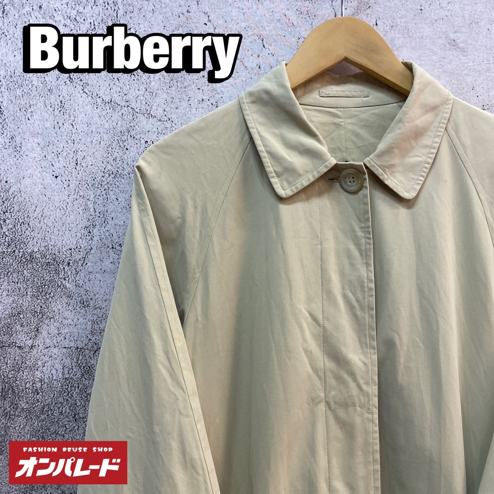 90s ヴィンテージ BURBERRY バーバリー トレンチコート ベージュ