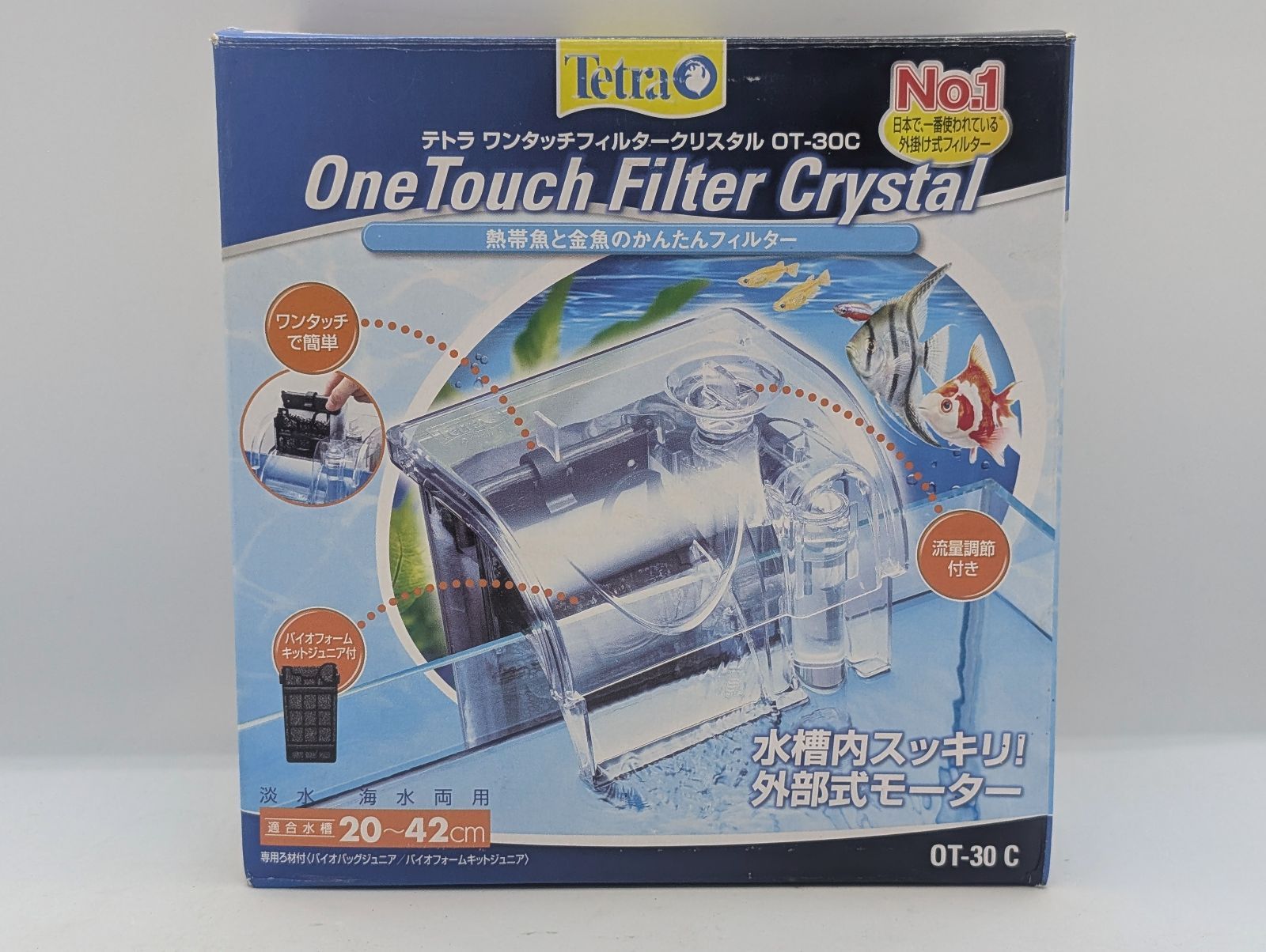 テトラ ワンタッチフィルタークリスタル OT-30 テトラ ワンタッチフィルター クリスタルOT-30C - メルカリ