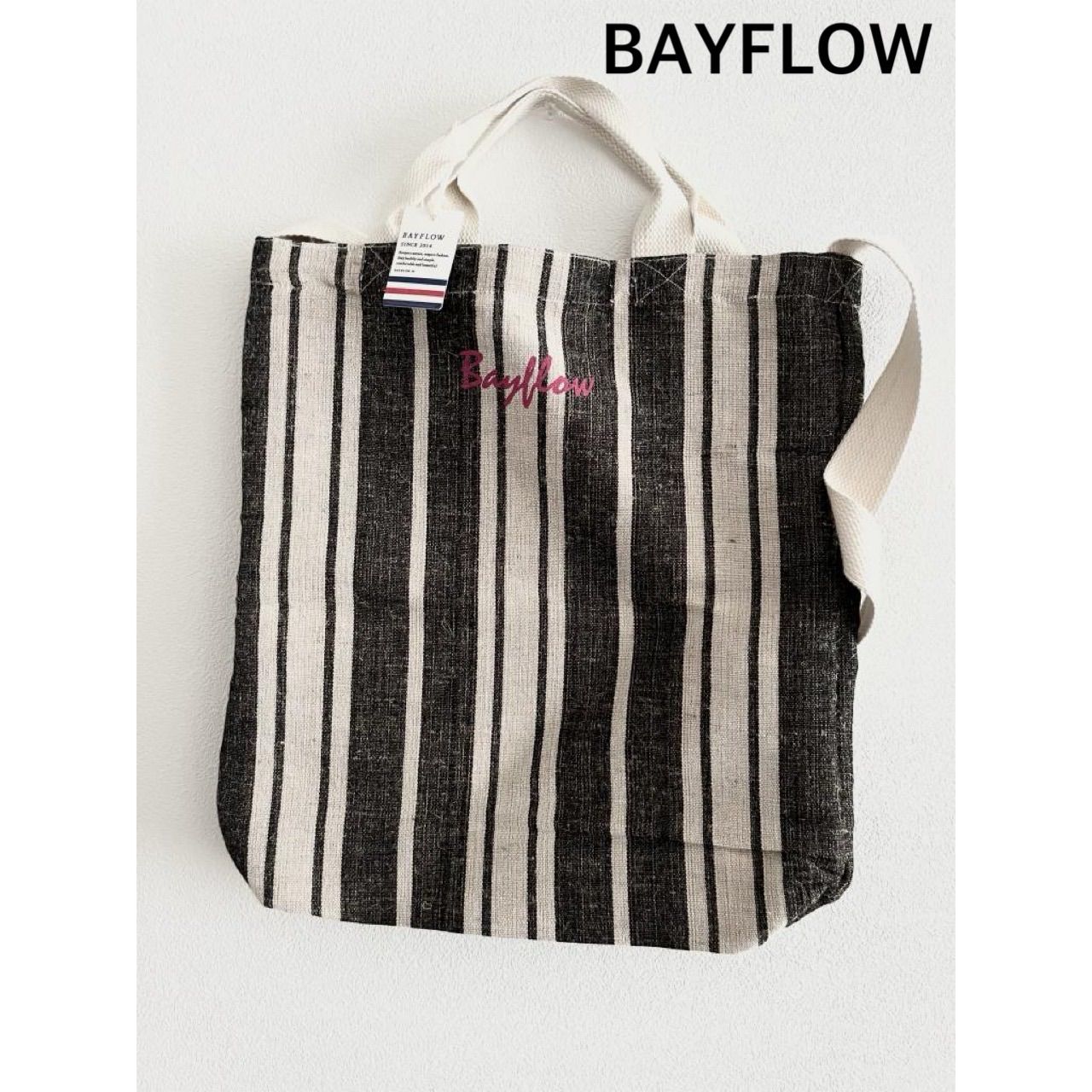 新品】BAYFLOW ベイフロー BFJUTEパターンバッグ 定価2,750円 
