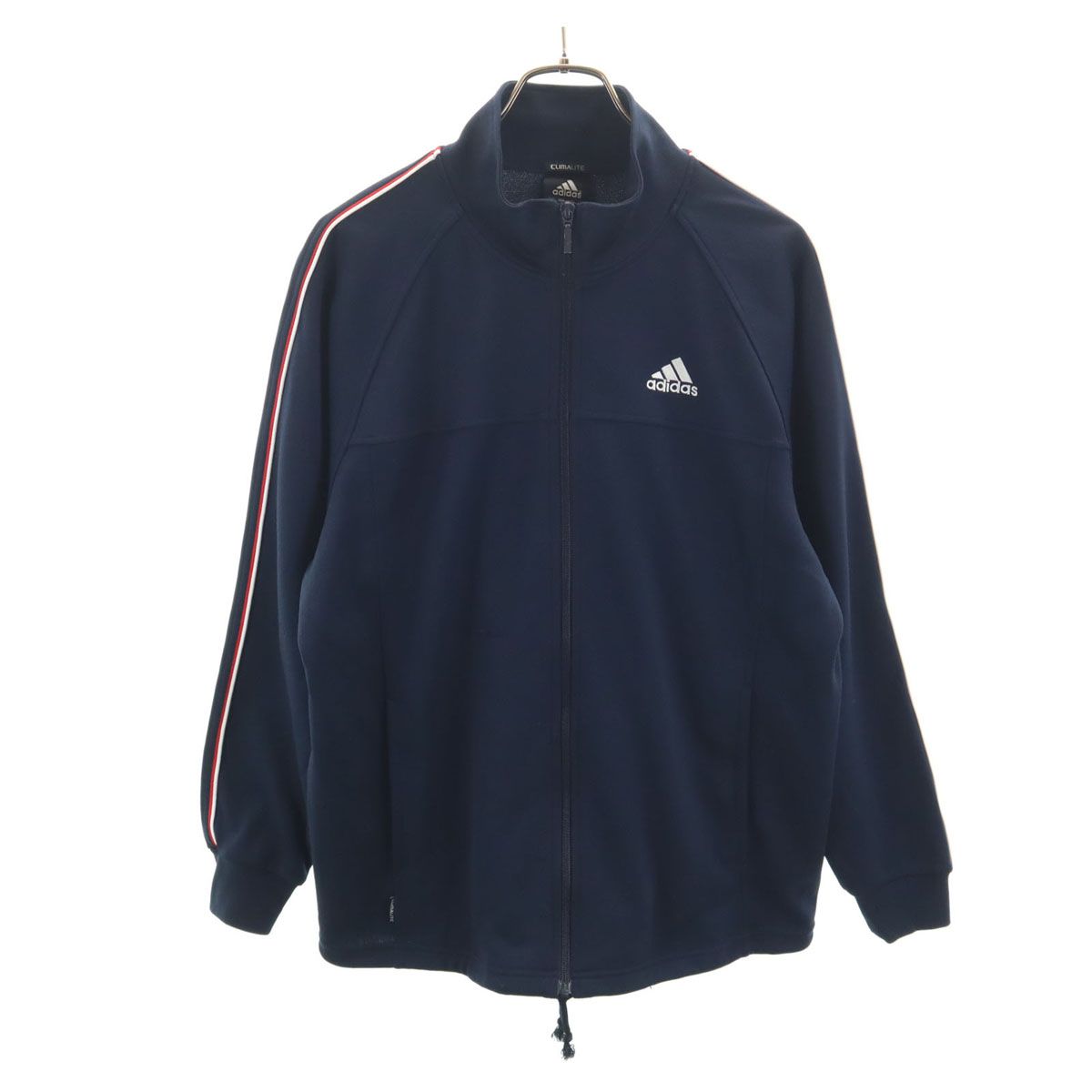 adidas アディダス トラックジャケット M ネイビー ジャージ メンズ 