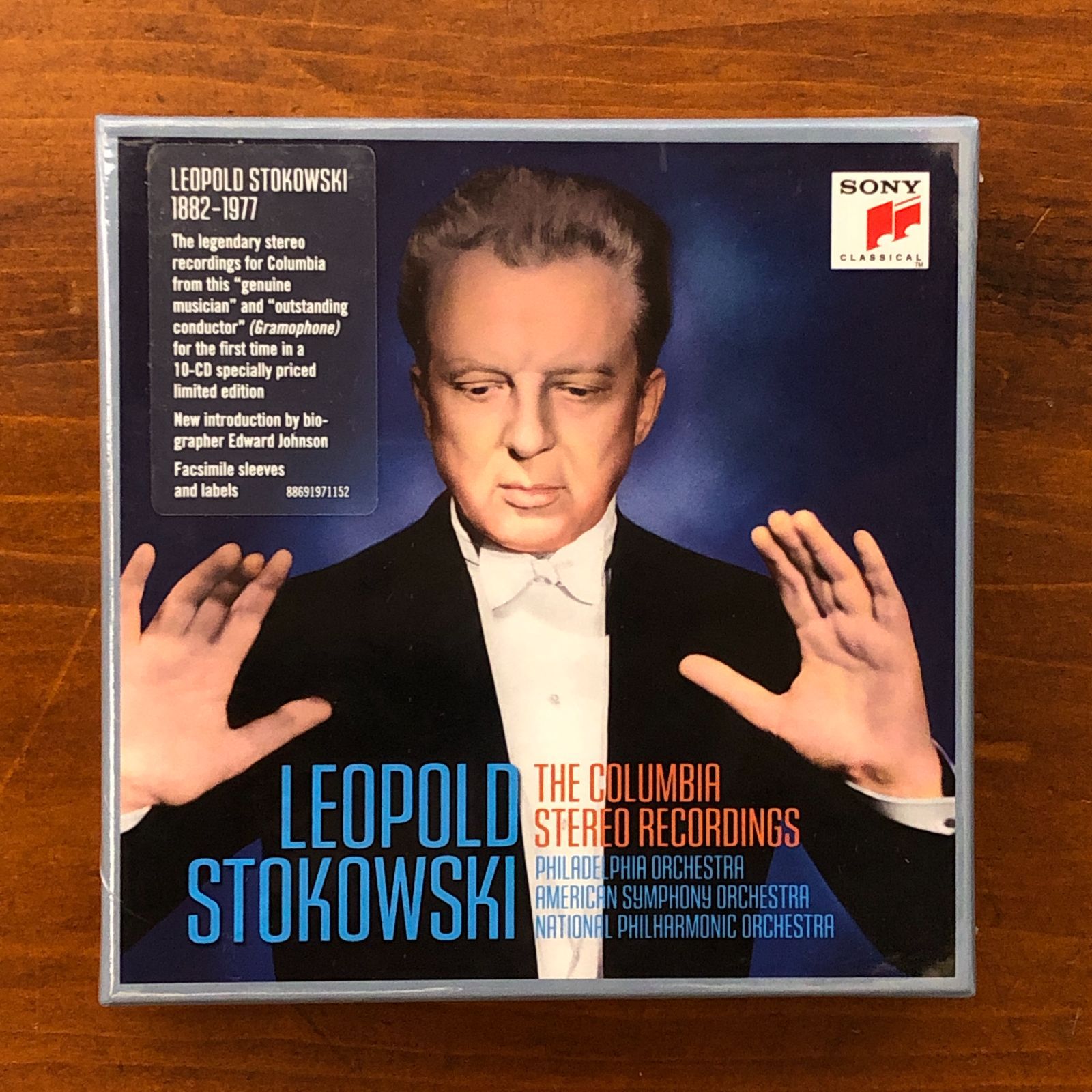 【未開封】LEOPOLD STOKOWSKI THE COLUMBIA STEREO RECORDINGS(レオポルド・ストコフスキー コロムビア・ステレオ録音集) Leopold Stokows Sony Classic 201 WUB aaB111nm51