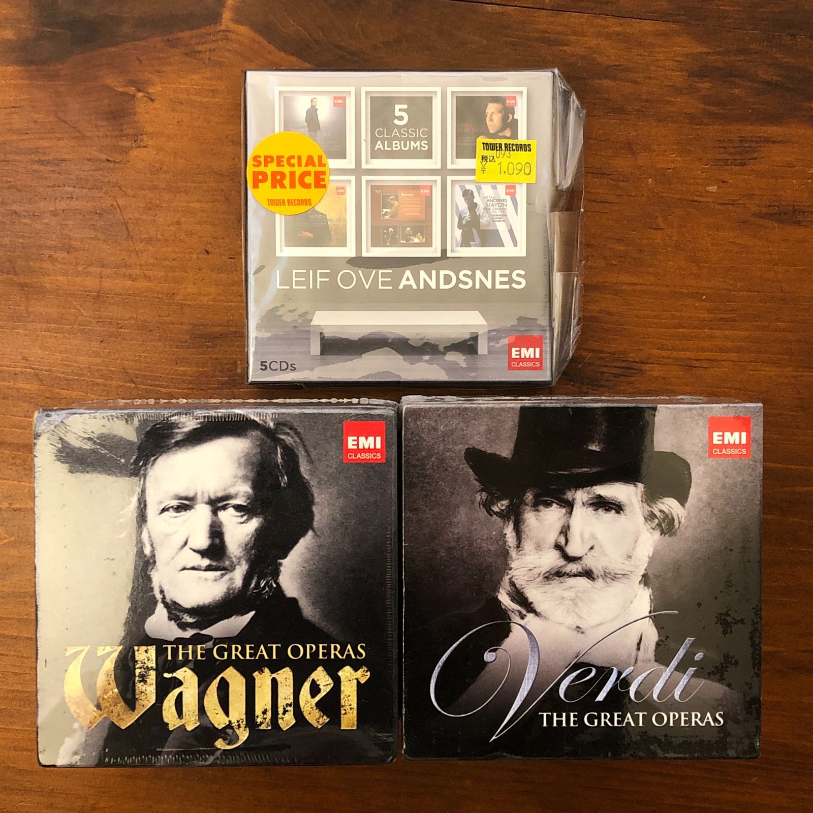 ワーグナー ヴェルディなど EMI CLASSICS GREAT OPERAS　EMIクラシックス オペラBOXセット Leif Ove Andsnes EMI Classics ☆オペラ全集/クラシックCD/EMI Class TNOOPP eeB110nm