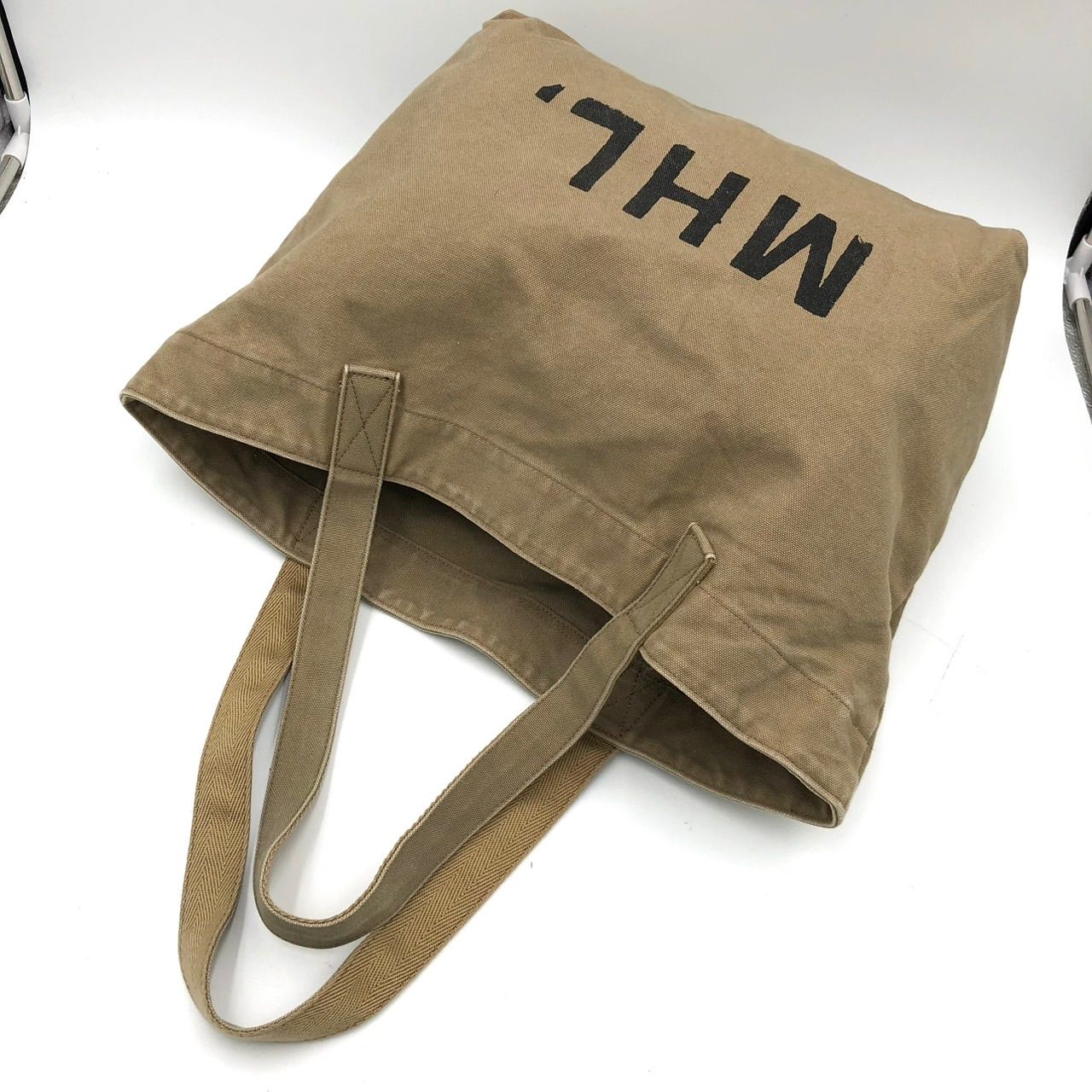 マーガレットハウエル トMHL. エムエイチエル トートバッグ キャンバス 