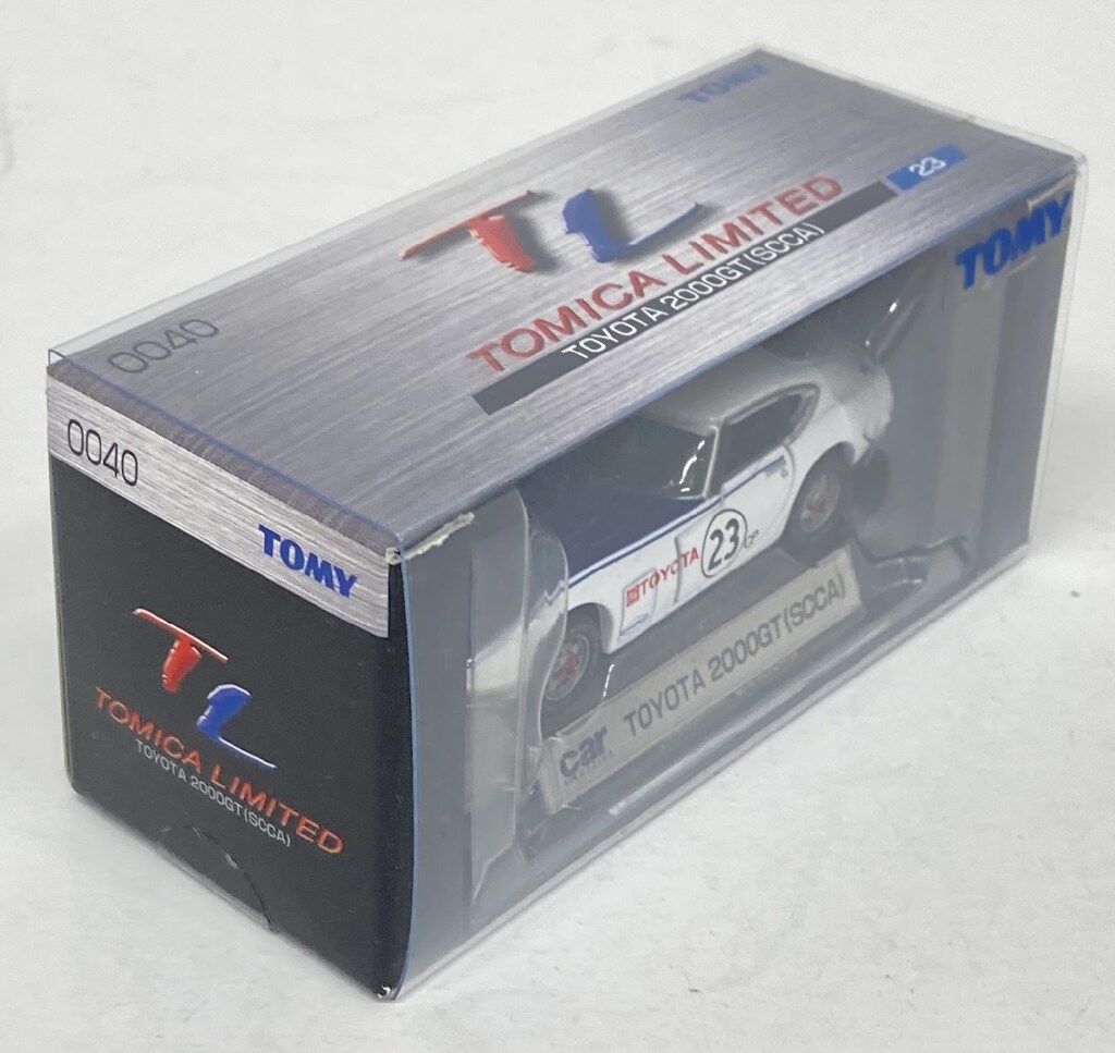 トミー TOMICA LIMITED TOYOTA 2000GT (SCCA) #23 0040 - メルカリ