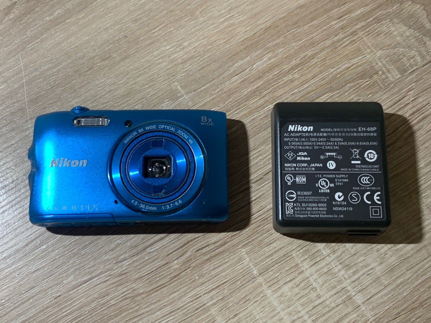 0756 Nikon COOLPIX S3600 ブルー デジカメ 【コ】 - メルカリ