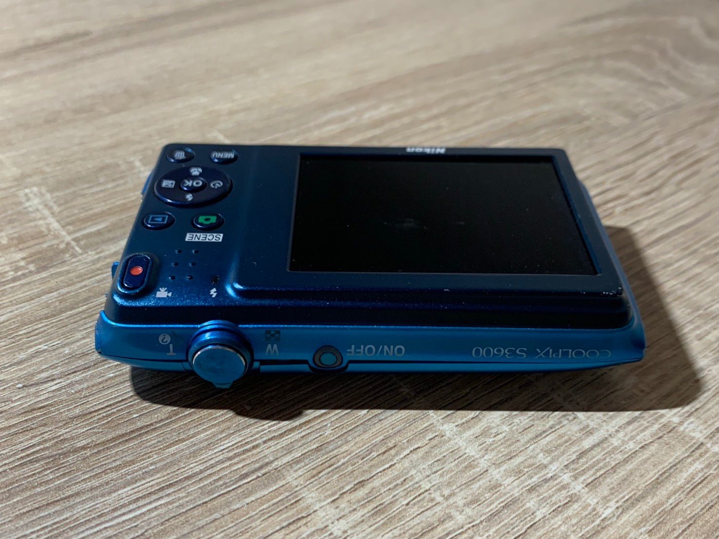 0756 Nikon COOLPIX S3600 ブルー デジカメ 【コ】 - メルカリ
