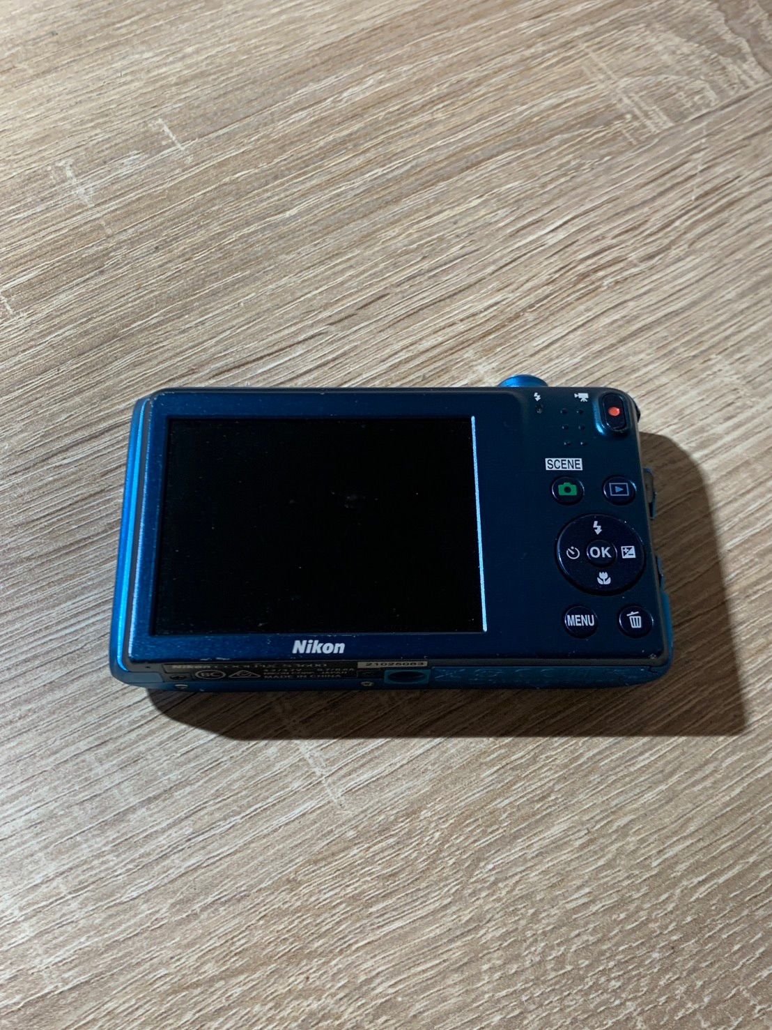 0756 Nikon COOLPIX S3600 ブルー デジカメ 【コ】 - メルカリ