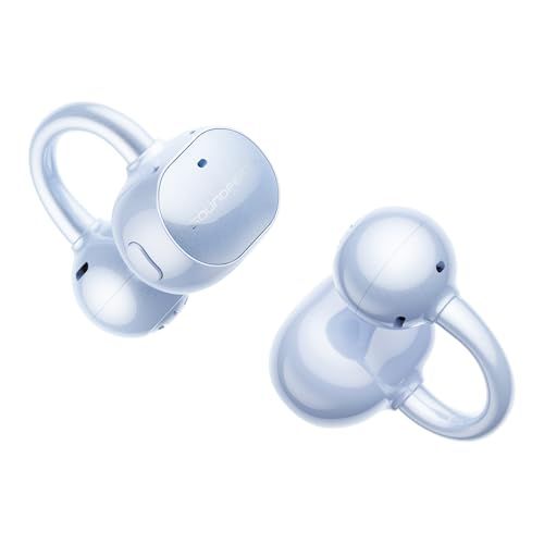 SOUNDPEATS(サウンドピーツ) UU2イヤーカフ イヤホン LDAC対応/ハイレゾ/最大42時間再生/Bluetooth6.0/12mm径チタンコーティング振動板/ デュアルマグネット/物理ボタン/アプリSOUNDPEATS対応 3Dオーディオ マルp