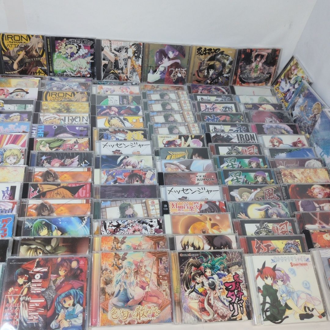東方 同人 音楽 CD 100枚 まとめ CYTOKINE Silver Forest SOUND HOLIC 石鹸屋 5150 TaNaBaTa COOL&CREATE