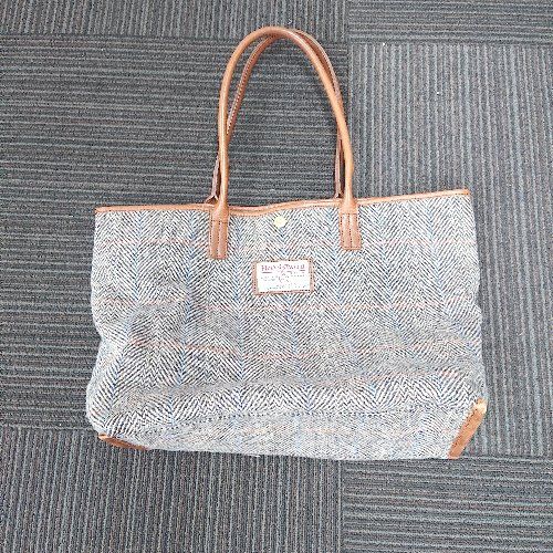 ◇ Θ HARRIS TWEED ハリスツイード トートバッグ ブラウン系