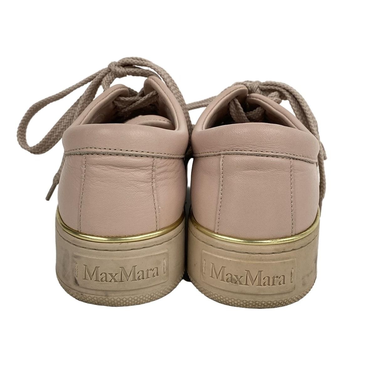 Max Mara(マックスマーラ) スニーカー 36 レディース - ピンク レザー
