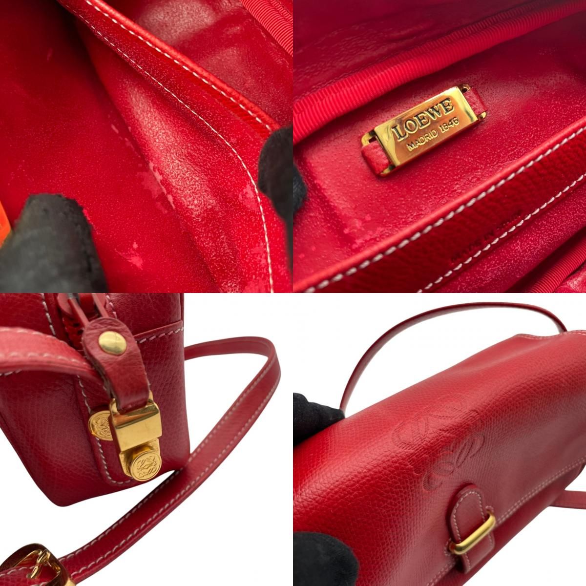 LOEWE ロエベ アナグラム ショルダーバッグ ポシェット ミニバッグ 