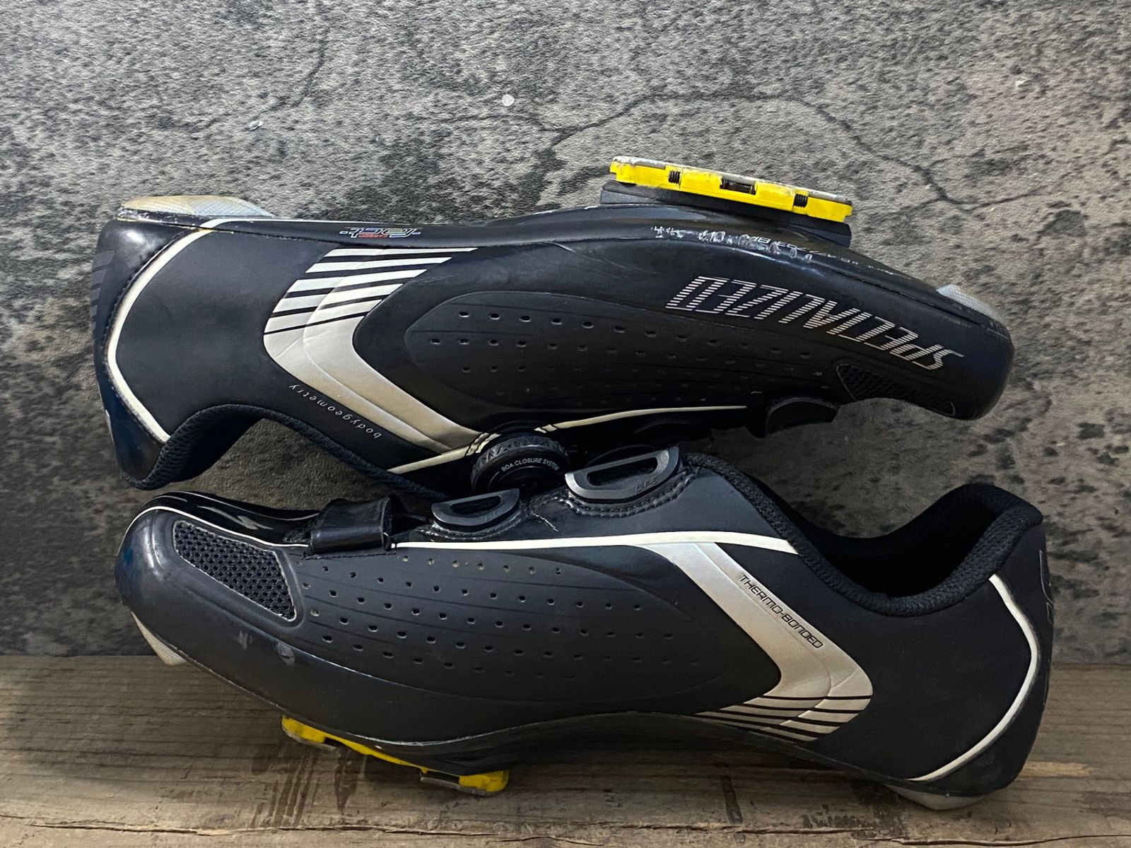 【美品】Specialized ビンディングシューズ ブラック クリート付き KD974 スペシャライズド SPECIALIZED Expert Rd ビンディングシューズ