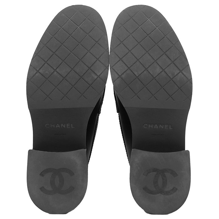 極美品】CHANEL シャネル プラットフォームローファー サイズ 37 