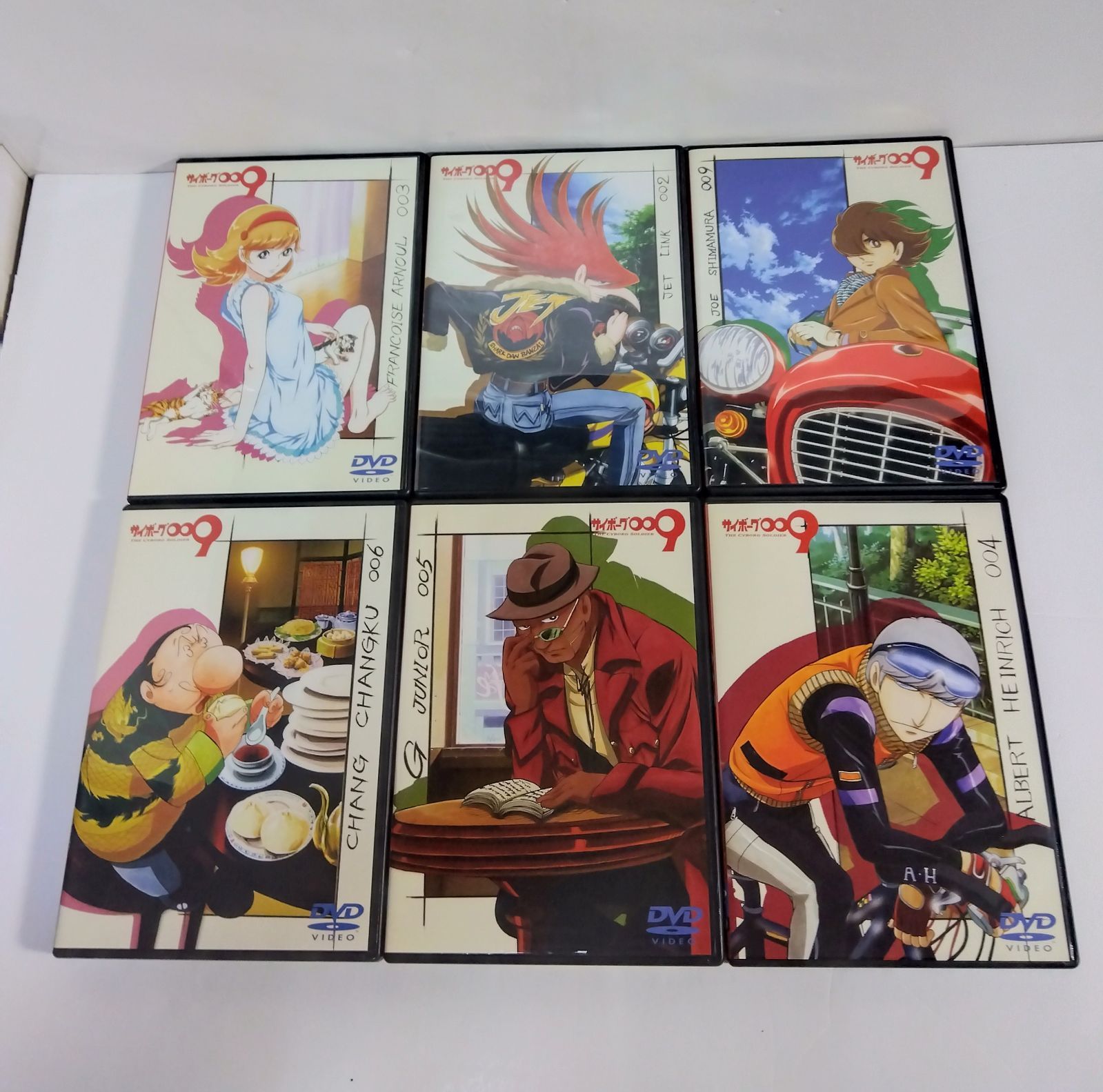 USED中古品】 サイボーグ009 バトルアライブ DVD 全9巻セット 全巻