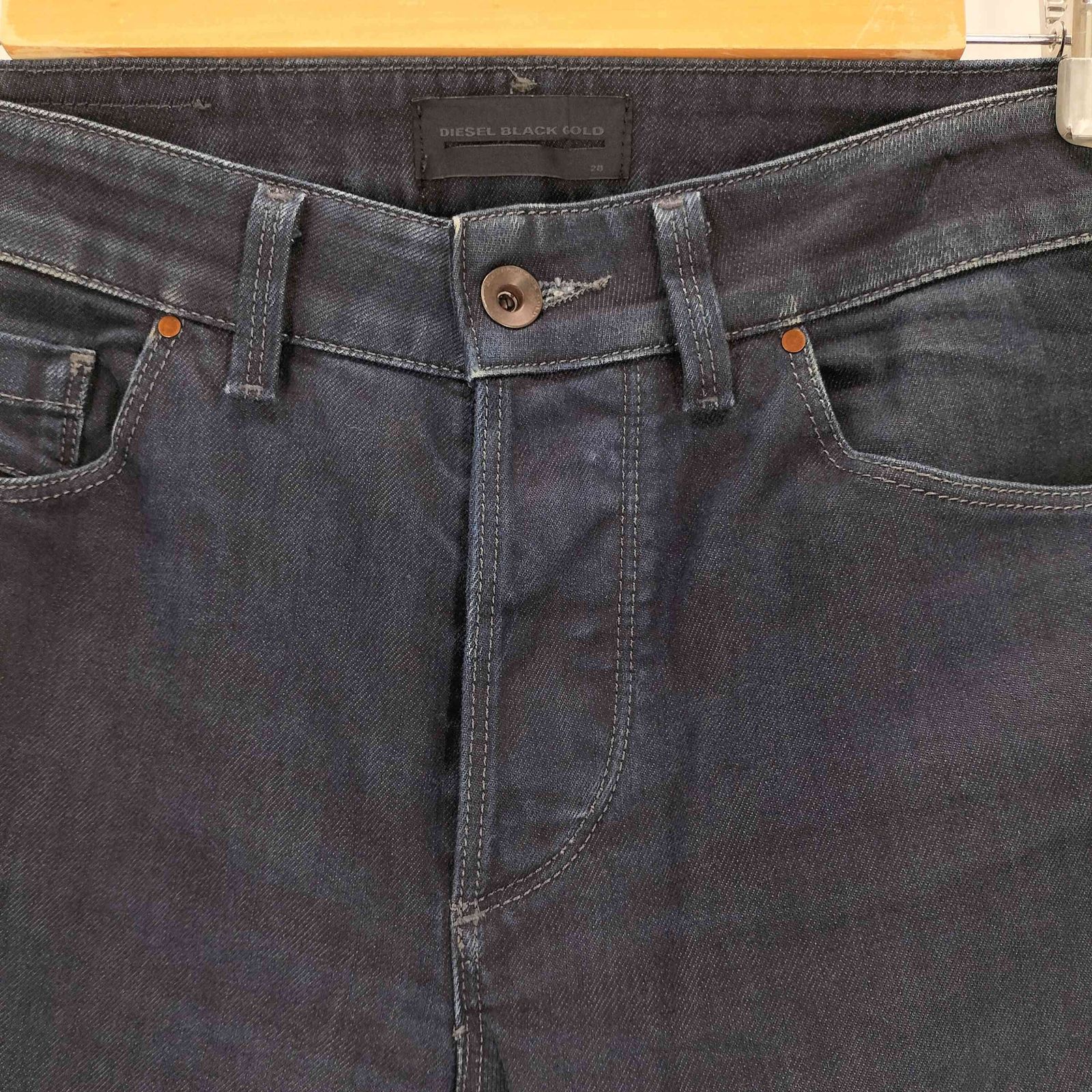 ディーゼルブラックゴールド DIESEL BLACK GOLD ボタンフライ 
