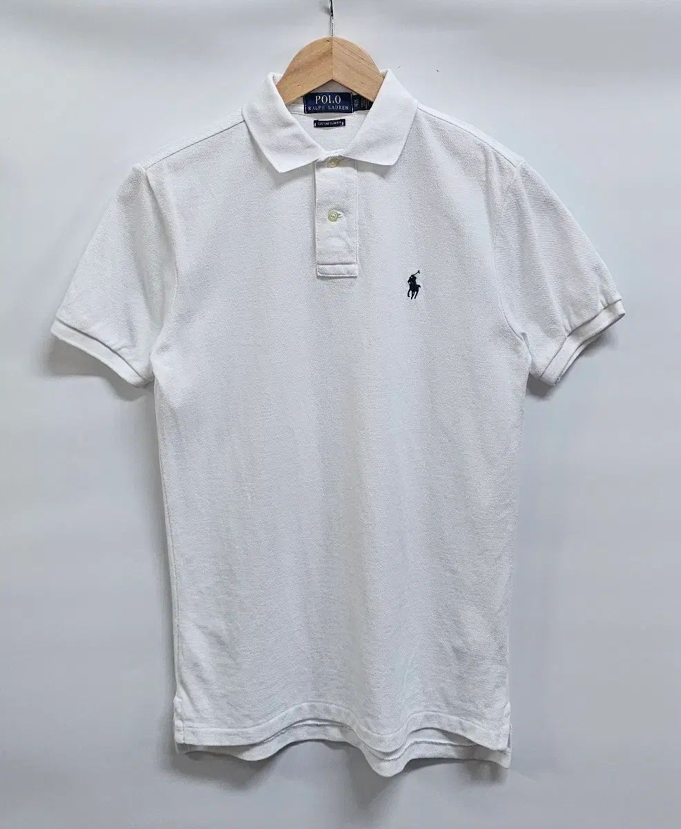 POLO RALPH LAUREN 白 半袖 カラーTシャツ XS 正規品QR 半袖 POLO 