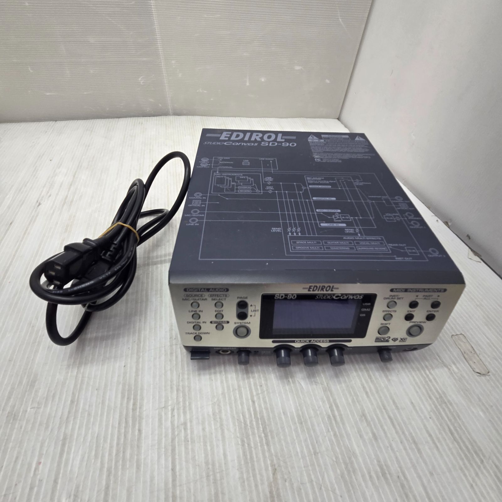 5 S04541 Roland EDIROL SD-90 オーディオインターフェイス 機材 楽器