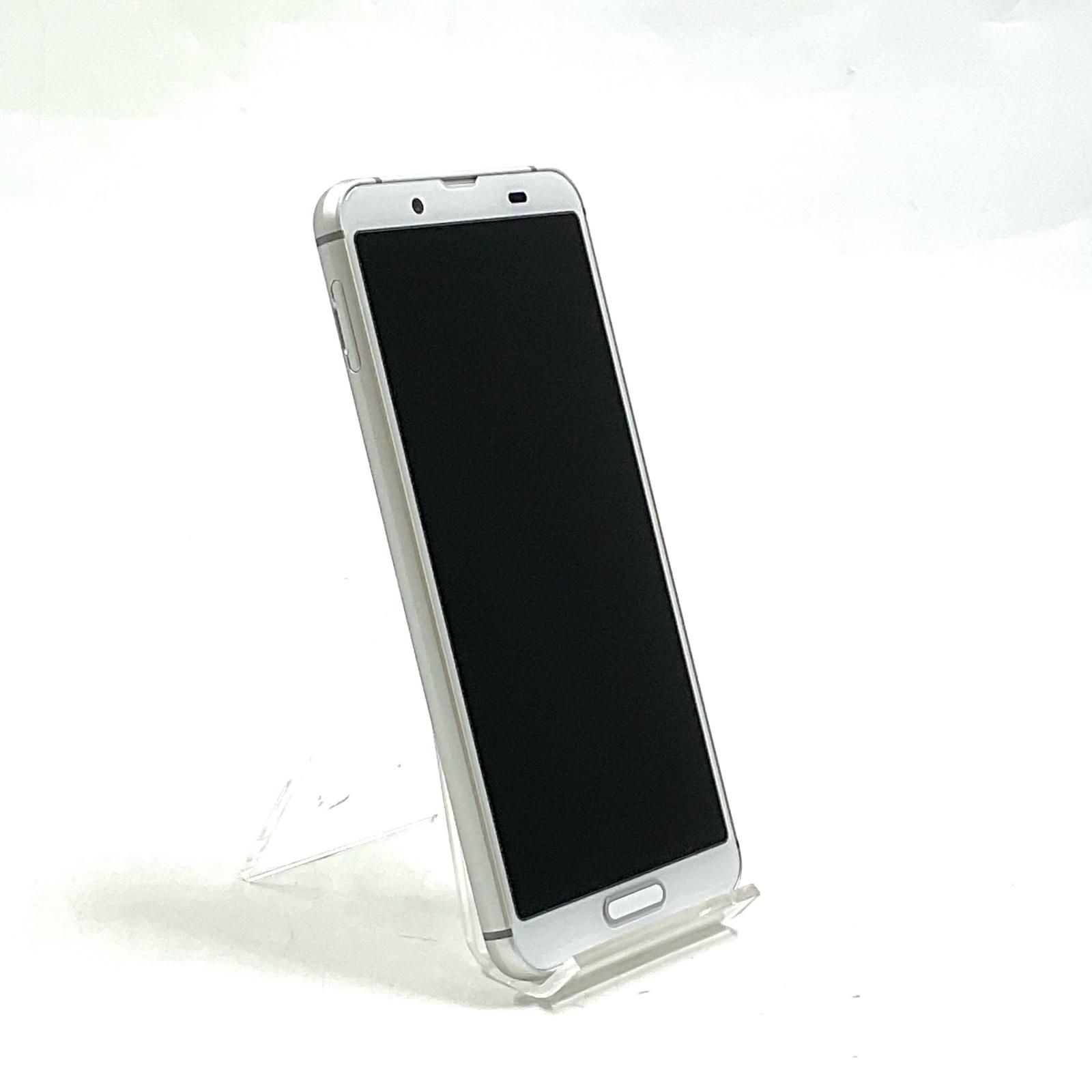 SHARP AQUOS スマートフォン 64GB シルバー SHARP AQUOS sense3 64GB シルバーホワイト SIMフリー - メルカリ