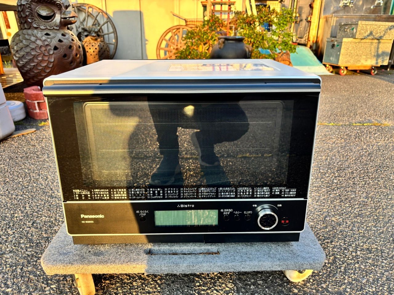 Panasonic スチームオーブンレンジ NE-BS80E6　2018年製