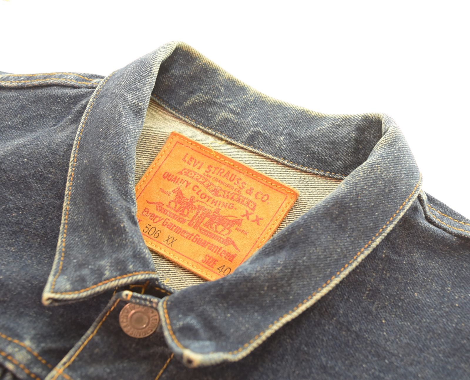 リーバイス Levi's 90s バレンシア製 506XX デニムトラッカー