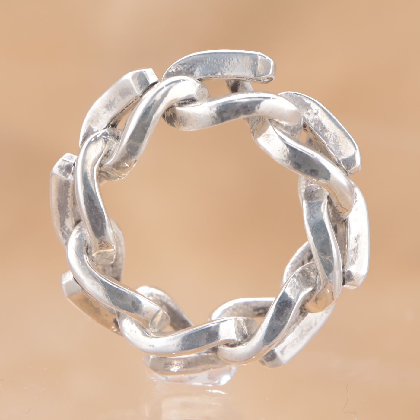 ティファニー フォージリング TIFFANY Forge Ring リンク 鍛造 いぶし