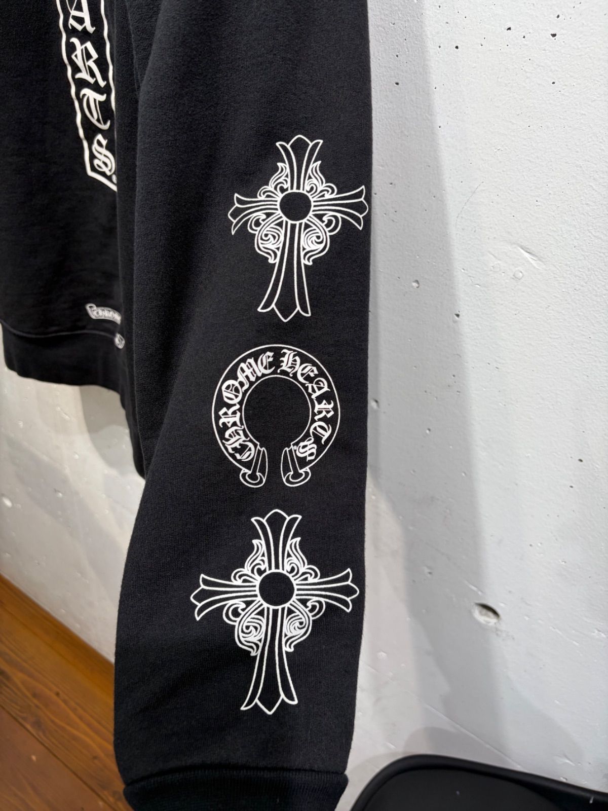 話題 復刻 激レア CHROME HEARTS クロムハーツ オールドクロム ジップ 