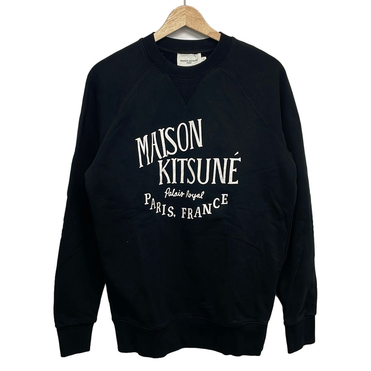 MAISON KITSUNE(メゾンキツネ) トレーナー サイズS レディース 黒 