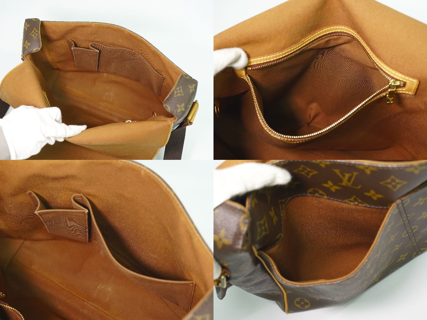 本物 ルイヴィトン LOUIS VUITTON LV アベス モノグラム ショルダー