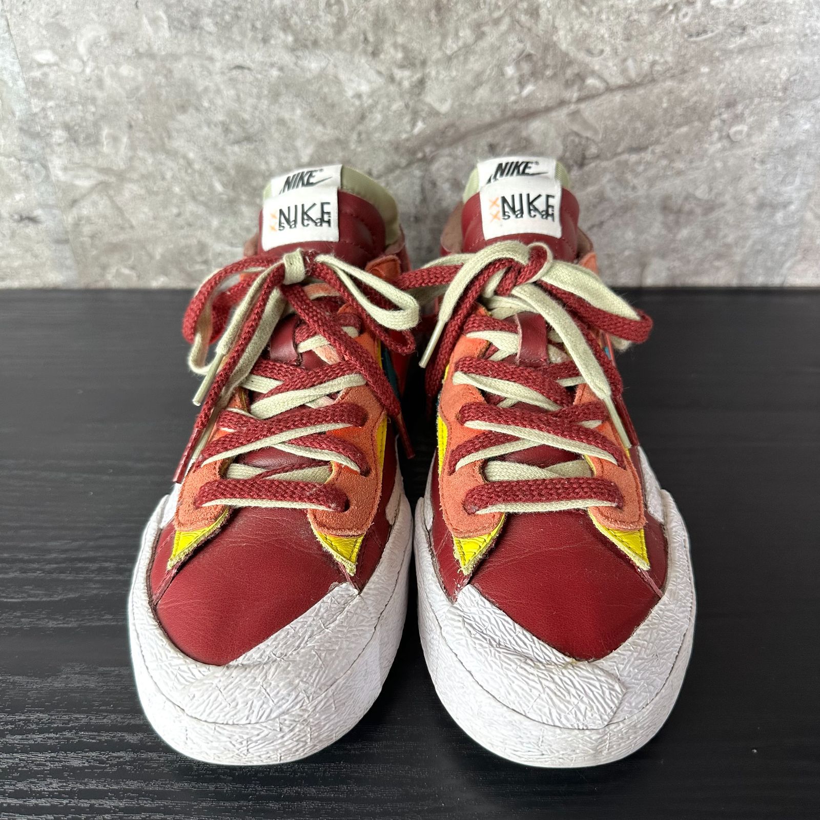ケア済/清潔なリユース靴】S801 NIKE×sacai×KAWS ナイキ×サカイ×カウズ 