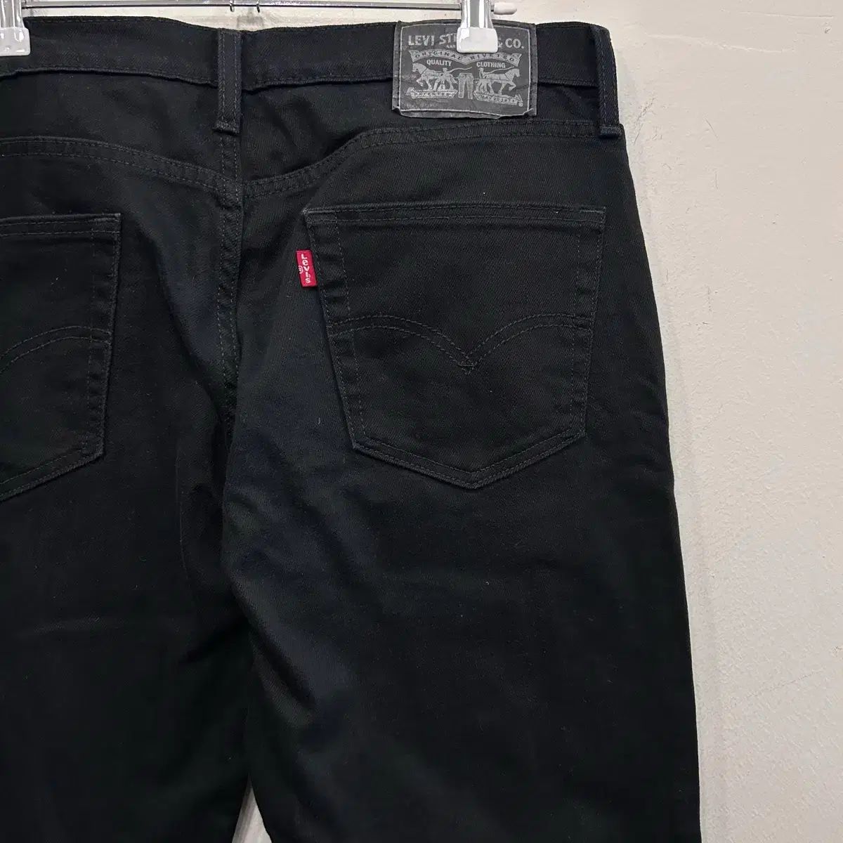 SCYE BASICS (サイベーシックス) Selvage Black Denim Baggy Jeans