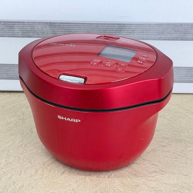 ヘルシオ ホットクック 【中古】動作保証 SHARP シャープ 水なし自動調理鍋 KN-HW24G レッド 2-6人用 / 516883