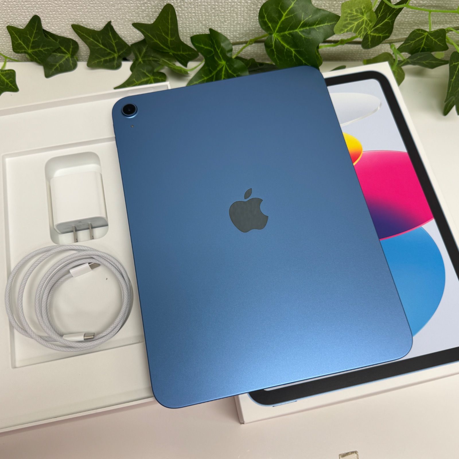 新品同様 iPad A16 256GB ブルー Wi-Fi - メルカリ