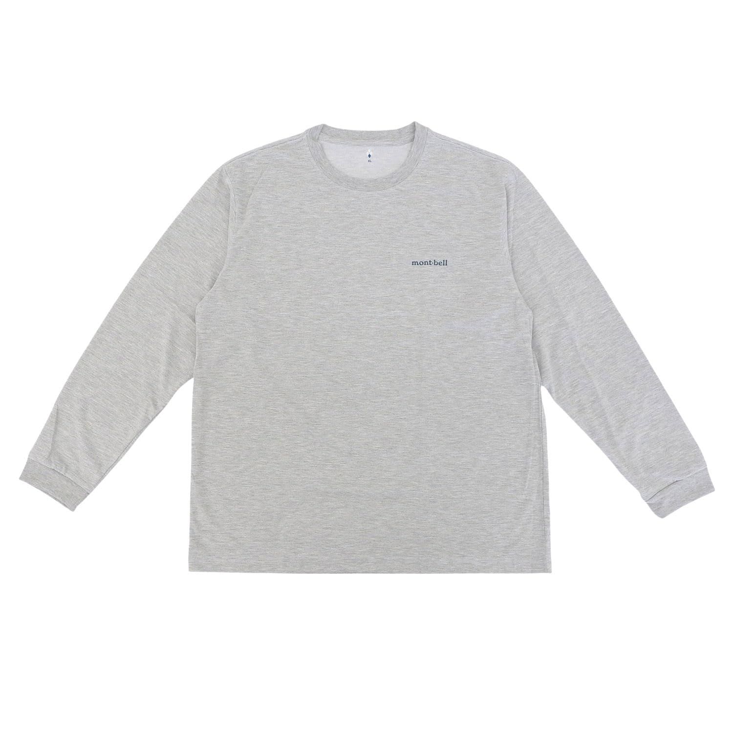 [モンベル] Tシャツ ロンT メンズ 長袖 ウイックロン ロングスリーブT UVカット 1114688 (ライトグレー(LGY) /XL) [ライトグレー(LGY)] [XL]