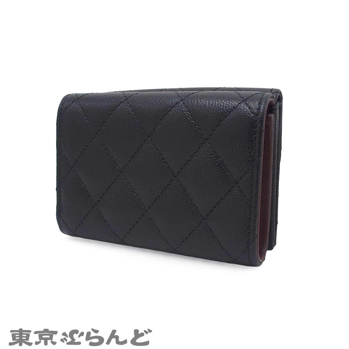シャネル クラシック スモール フラップ ウォレット AP0230 ブラック 