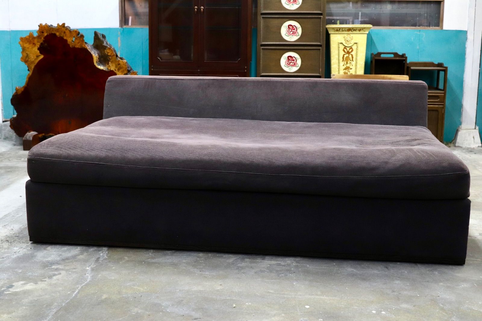 GMIK300A○アメリカ製 オーク材 デイソファ デイベッド ファブリック ホテルライク リゾートスタイル 検）cassina ixc time&style